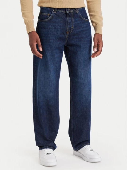 Obrázek produktu KARL LAGERFELD Jeansy 265509 564865 Tmavomodrá Relaxed Fit