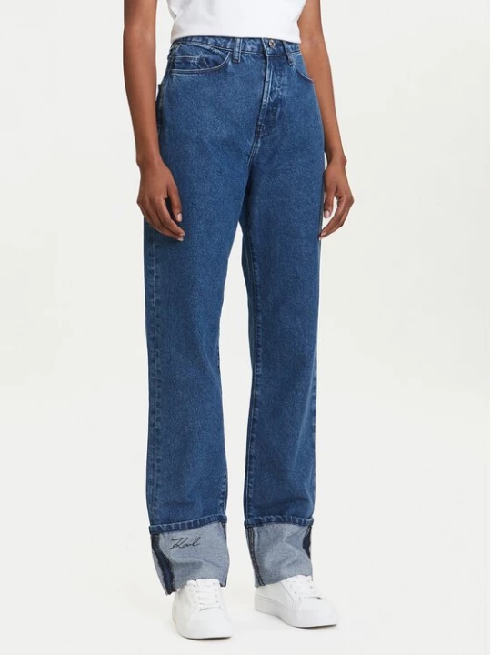 Obrázek produktu KARL LAGERFELD Jeansy A3W10017 Modrá Straight Fit
