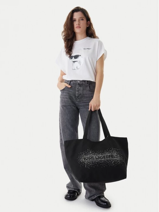 Obrázek produktu KARL LAGERFELD Kabelka B1W50087 Černá
