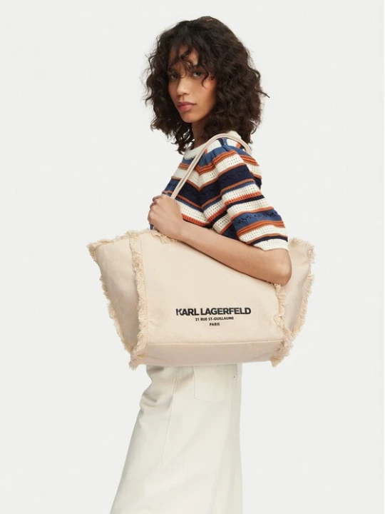 Obrázek produktu KARL LAGERFELD Kabelka B2W50021 Krémová