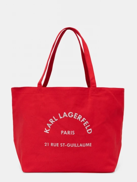 Obrázek produktu Karl Lagerfeld Kabelka Karl Lagerfeld K/RSG červená