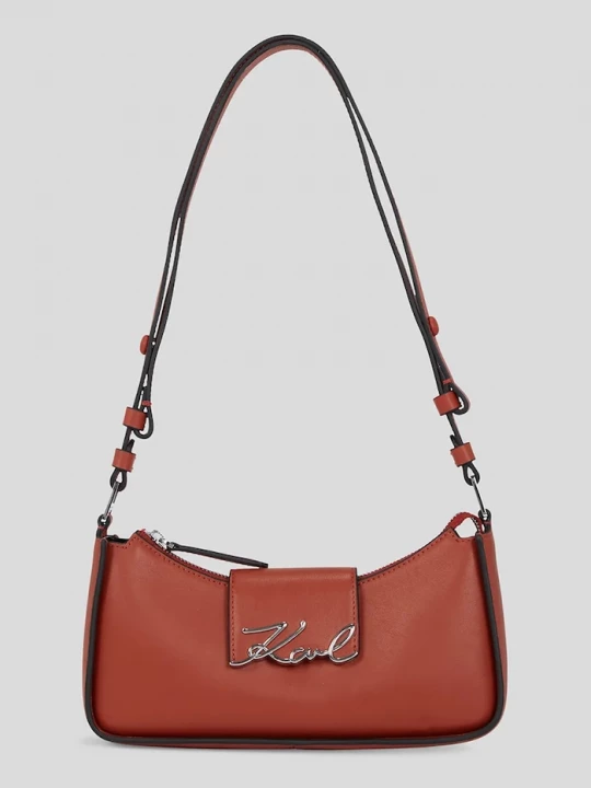 Obrázek produktu Karl Lagerfeld Kabelka Karl Lagerfeld K/SIGNATURE červená