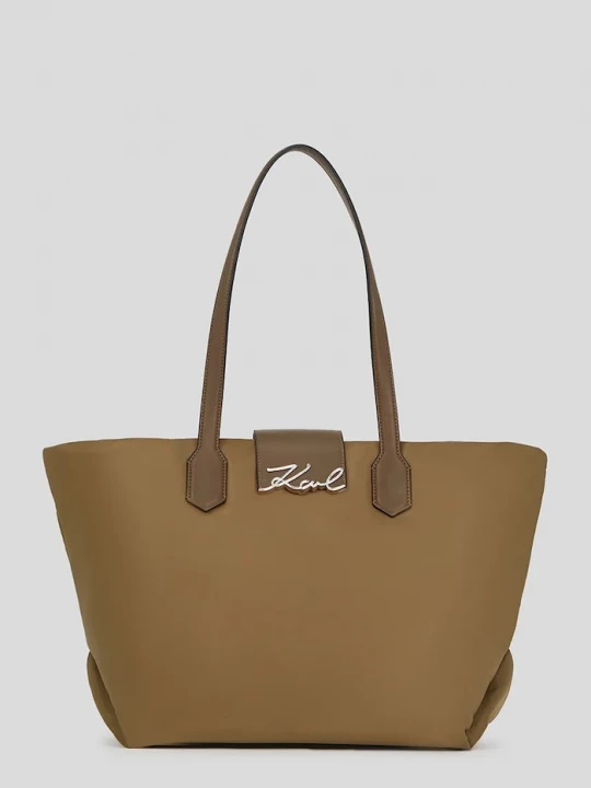 Obrázek produktu Karl Lagerfeld Kabelka Karl Lagerfeld K/SIGNATURE hnědá