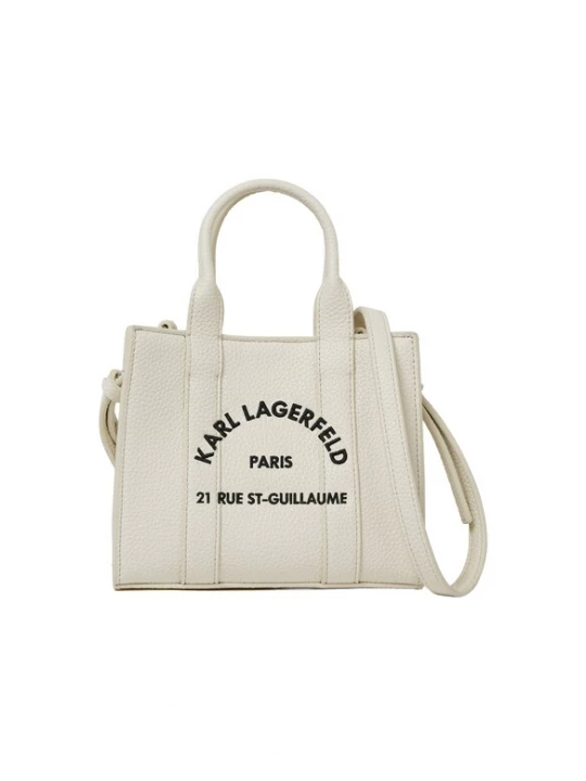 Obrázek produktu Karl Lagerfeld Kabelka 'Rue St-Guillaume' černá / bílá