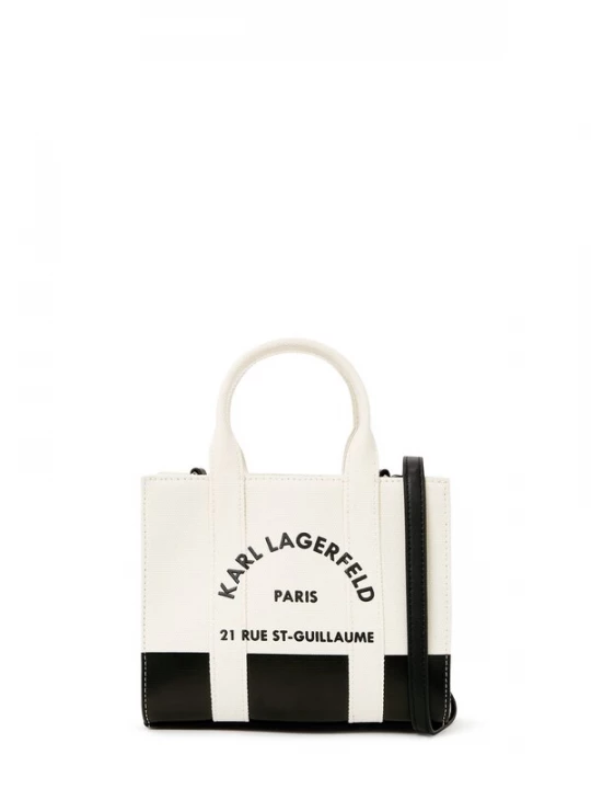 Obrázek produktu Karl Lagerfeld Kabelka 'RUE ST-GUILLAUME' krémová / černá