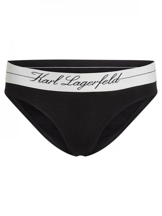 Obrázek produktu Karl Lagerfeld Kalhotky 'HOTEL'  černá / bílá