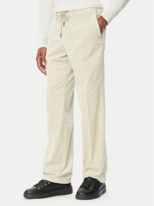 Obrázek produktu KARL LAGERFELD Kalhoty z materiálu 265358 564827 Béžová Regular Fit