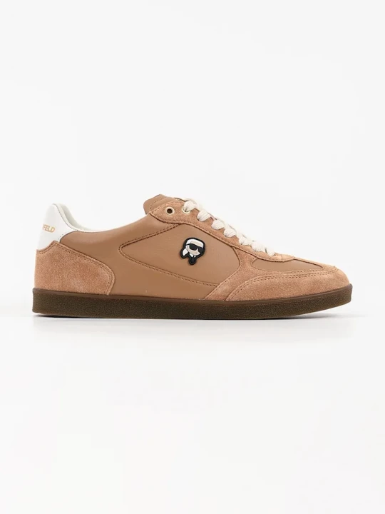 Obrázek produktu Karl Lagerfeld Kandidate Nft sneakers boty dámské kožené hnědá