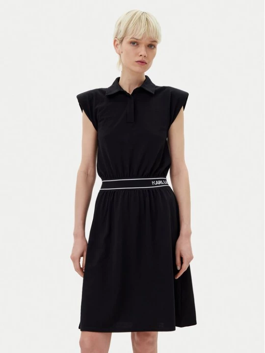Obrázek produktu KARL LAGERFELD Každodenní šaty A2W13038 Černá Regular Fit