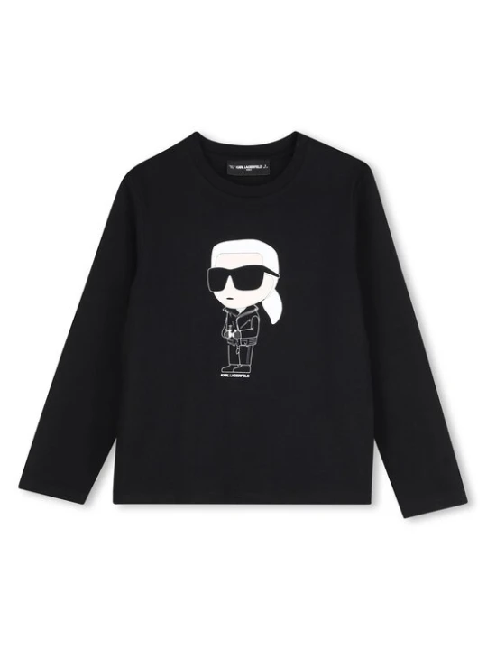 Obrázek produktu Karl Lagerfeld Kids Halenka Z31369 S Černá Regular Fit