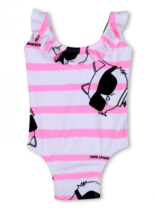 Obrázek produktu Karl Lagerfeld Kids Jednodílné plavky Z31066 M Růžová
