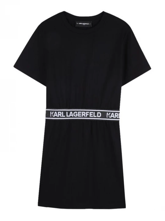 Obrázek produktu Karl Lagerfeld Kids Každodenní šaty Z31152 S Černá Regular Fit