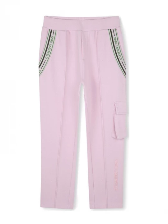 Obrázek produktu Karl Lagerfeld Kids Teplákové kalhoty Z30451 D Růžová Regular Fit