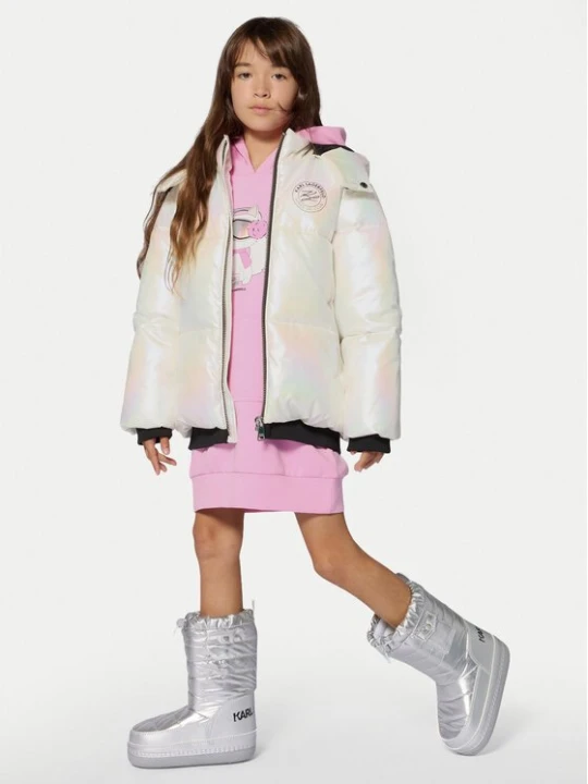 Obrázek produktu Karl Lagerfeld Kids Zimní bunda Z31357 D Bílá Regular Fit