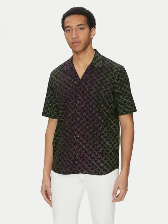 Obrázek produktu KARL LAGERFELD Košile 605445 552689 Černá Regular Fit