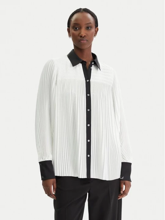 Obrázek produktu KARL LAGERFELD Košile B1W11008 Bílá Regular Fit