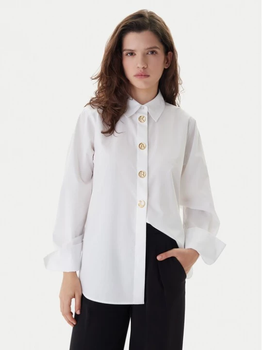 Obrázek produktu KARL LAGERFELD Košile B1W11012 Bílá Regular Fit