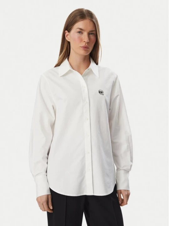 Obrázek produktu KARL LAGERFELD Košile B3W11030 Bílá Regular Fit