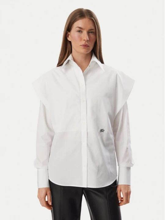 Obrázek produktu KARL LAGERFELD Košile B4W11009 Bílá Regular Fit