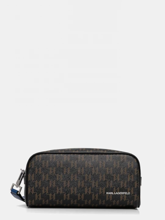 Obrázek produktu Karl Lagerfeld Kosmetická taška Karl Lagerfeld K/MONOGRAM hnědá