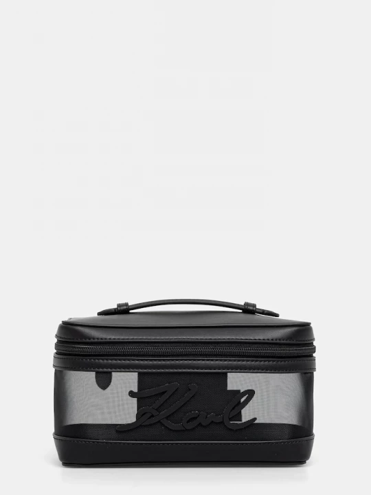 Obrázek produktu Karl Lagerfeld Kosmetická taštička dámská K/SIGNATURE černá