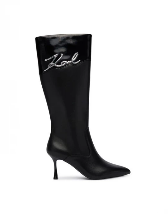 Obrázek produktu KARL LAGERFELD Kozačky KL32775 Černá