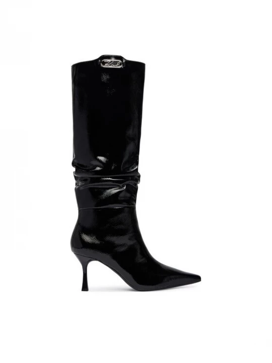 Obrázek produktu KARL LAGERFELD Kozačky Klarice KL32390 Černá