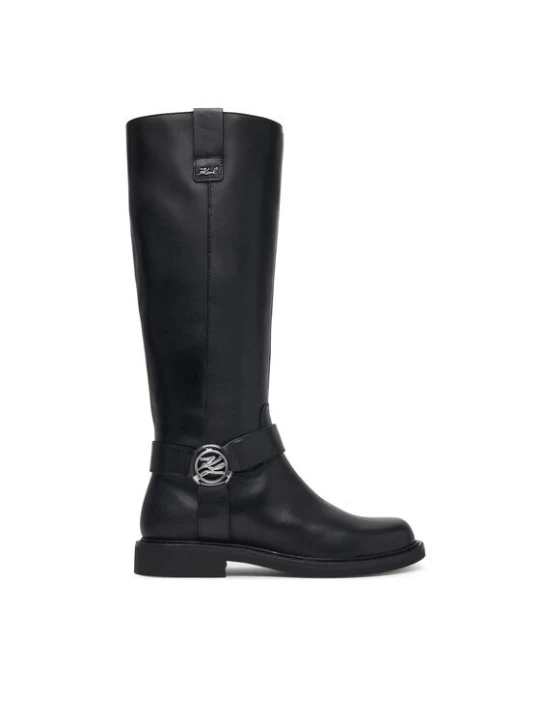 Obrázek produktu KARL LAGERFELD Kozačky Sadie KL47496 Černá