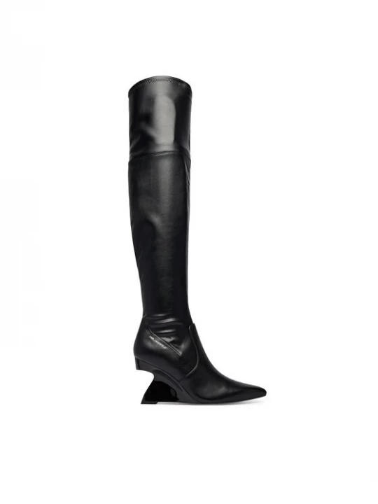 Obrázek produktu KARL LAGERFELD Kozačky Waverly KL34690 Černá