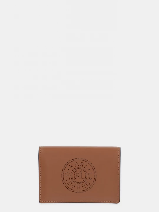 Obrázek produktu Karl Lagerfeld Kožená peněženka K / CIRCLE hnědá