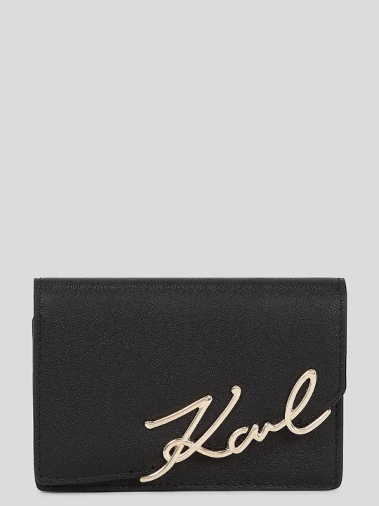 Obrázek produktu Karl Lagerfeld Kožená peněženka K / SIGNATURE černá