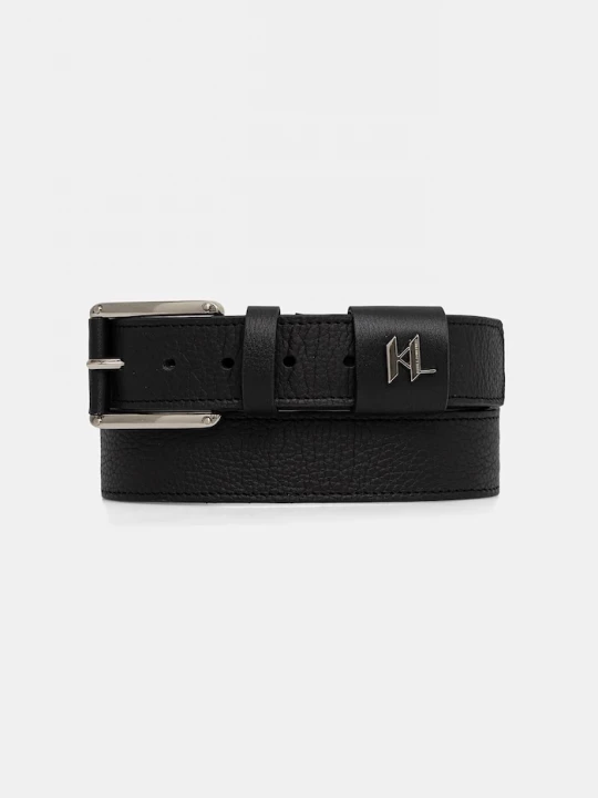 Obrázek produktu Karl Lagerfeld Kožený pásek Karl Lagerfeld černá