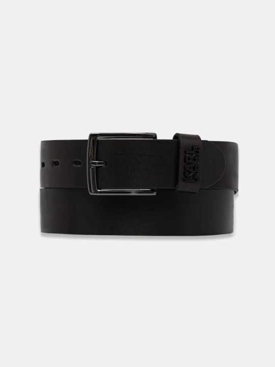 Obrázek produktu Karl Lagerfeld Kožený pásek Karl Lagerfeld hnědá