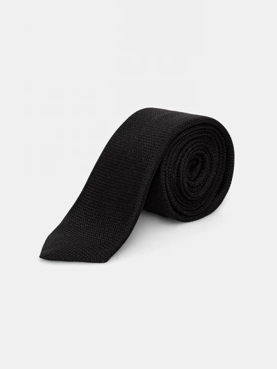 Obrázek produktu Karl Lagerfeld kravata pánská s hedvábím černá