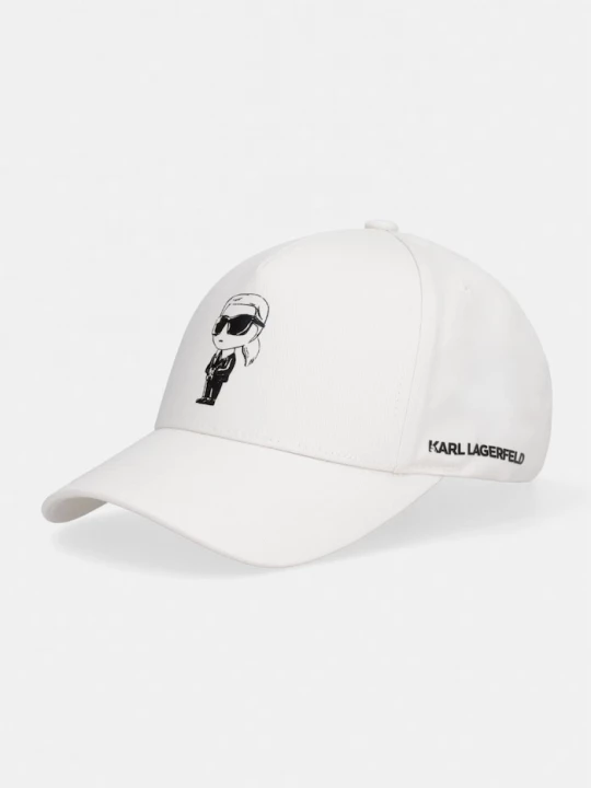 Obrázek produktu Karl Lagerfeld kšiltovka pánská bavlněná béžová