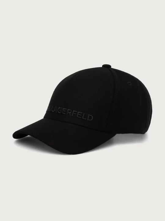 Obrázek produktu Karl Lagerfeld kšiltovka pánská s vlnou černá