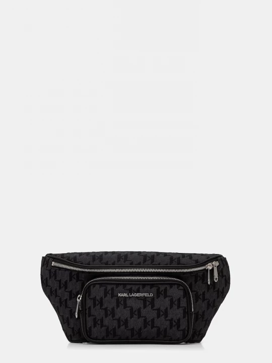 Obrázek produktu Karl Lagerfeld ledvinka pánská K / MONOGRAM černá