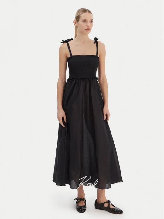 Obrázek produktu KARL LAGERFELD Letní šaty A2W46009 Černá Regular Fit
