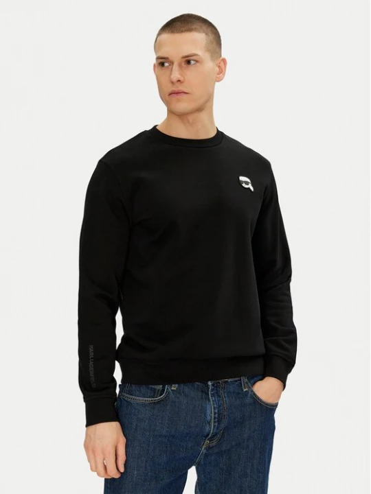 Obrázek produktu KARL LAGERFELD Mikina 705710 500900 Černá Regular Fit