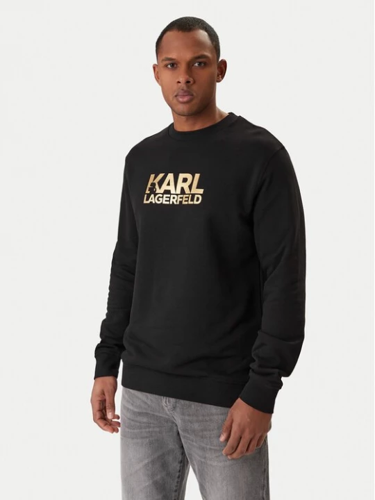 Obrázek produktu KARL LAGERFELD Mikina 705780 500917 Černá Regular Fit