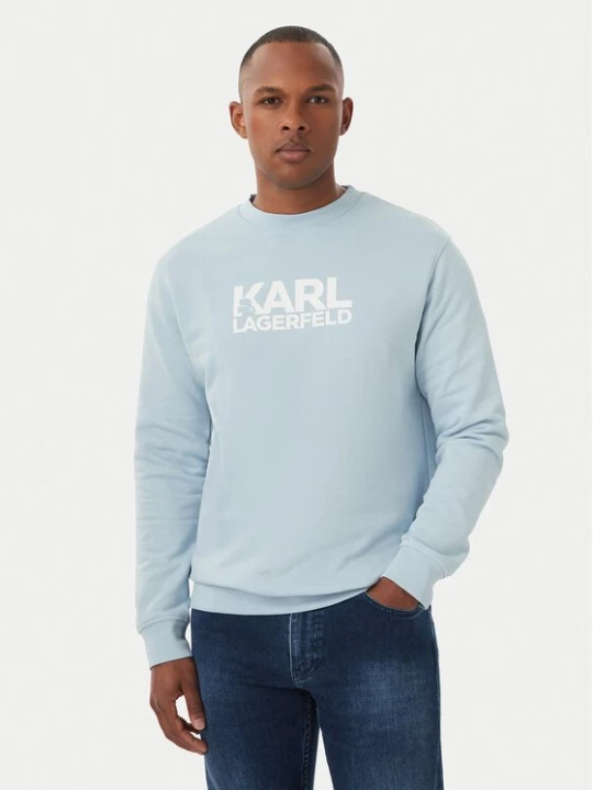Obrázek produktu KARL LAGERFELD Mikina 705780 561917 Světle modrá Regular Fit