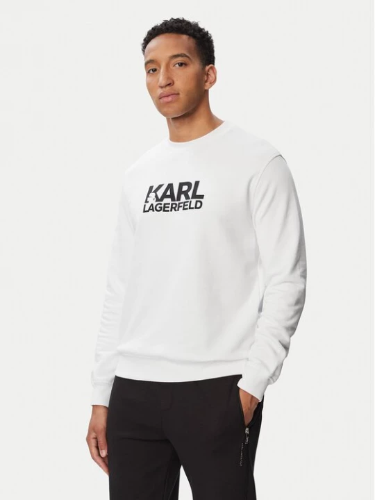 Obrázek produktu KARL LAGERFELD Mikina 705780 563917 Bílá Regular Fit