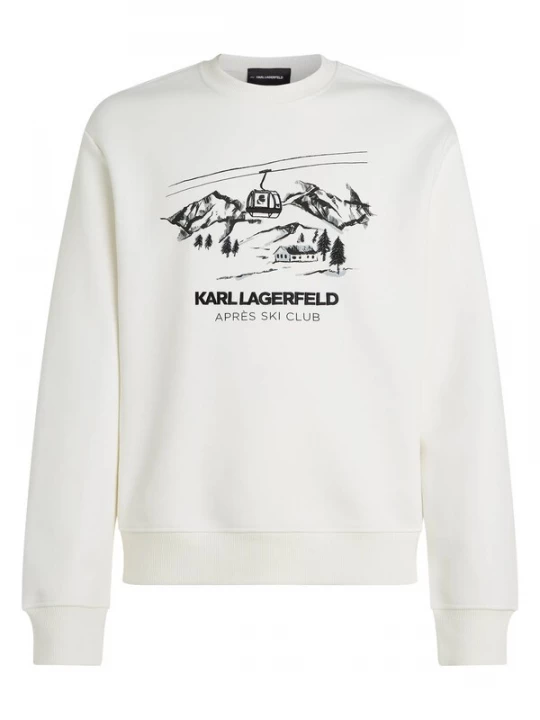 Obrázek produktu Karl Lagerfeld Mikina 'Après Ski Club' krémová / černá