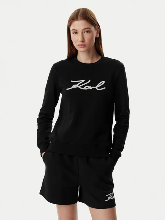 Obrázek produktu KARL LAGERFELD Mikina B2W20010 Černá Regular Fit