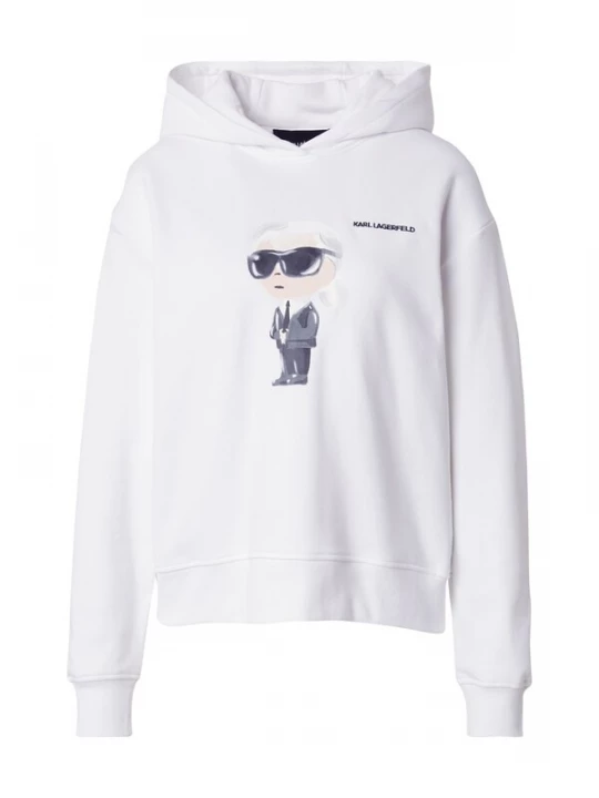 Obrázek produktu Karl Lagerfeld Mikina béžová / šedá / černá / bílá