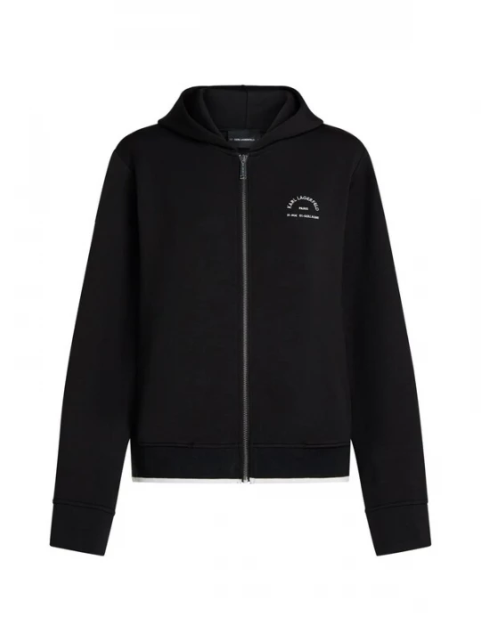 Obrázek produktu Karl Lagerfeld Mikina 'Rue St-Guillaume' černá / bílá
