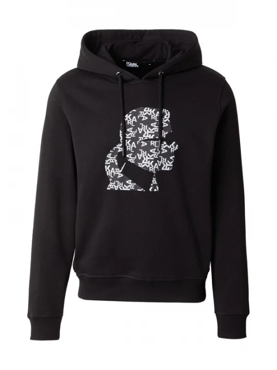 Obrázek produktu Karl Lagerfeld Mikina tmavě šedá / černá / offwhite