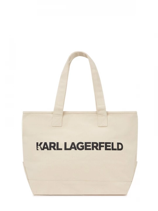 Obrázek produktu Karl Lagerfeld Nákupní taška béžová / černá