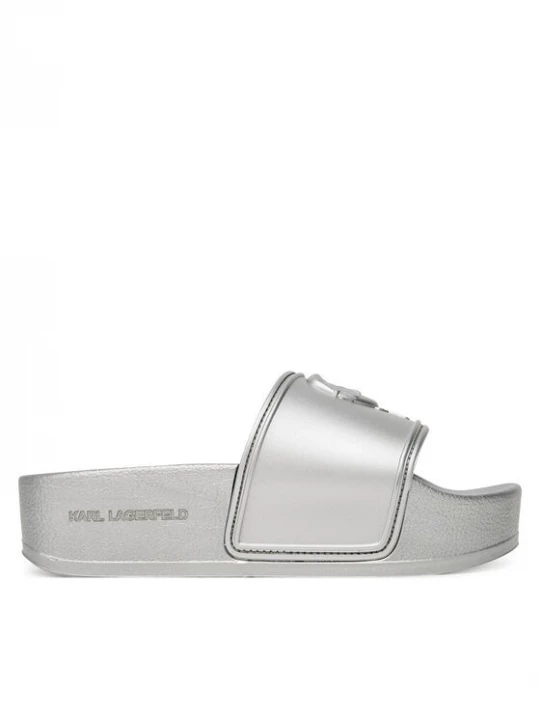 Obrázek produktu KARL LAGERFELD Nazouváky Kondo Maxi KL80819M Stříbrná