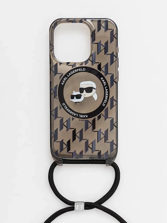 Obrázek produktu Karl Lagerfeld Obal na telefon Karl Lagerfeld iPhone 15 Pro 6.1" černá